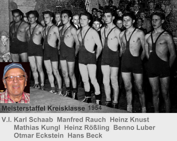 Kungl RSC 1954 Meister Kreisklasse
